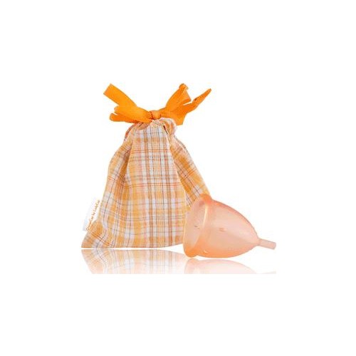 JAGUARA Menstruační kalíšek LadyCup oranžový S (malý)